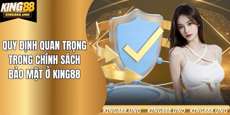 Nội dung quan trọng có trong chính sách bảo mật tại King88